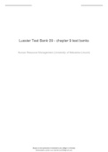 Lussier and Hendon, Fundamentals of Human Resource Management, 1e Instructor Resource Chapter 9: Employee Rights and Labor Relations Test Bank