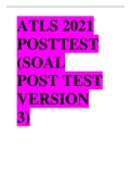 ATLS 2021  POSTTEST  (SOAL POST TEST VERSION  3)