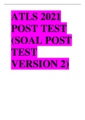 ATLS 2021  POST TEST  (SOAL POST  TEST  VERSION 2)