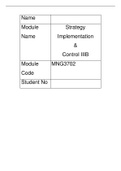 MNB3702 Assignment 1 (QUIZ) Semester 1 2023 (876921)