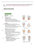 Larynx anatomy - Muscles, blood supply , innervation 