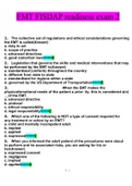 FISDAP EMT readiness exam 2 questions for the test solved correctly