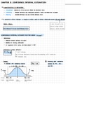 Stats 188 chapter 8 notes 