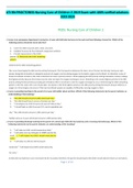 ATI RN PROCTORED-Nursing Care of Children 2 2019 Exam-with 100% verified solutions-2023-2024