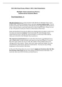 University of California, Santa Cruz CMPS Database Systems I- CMPS 180, Winter 2021, Shel Finkelstein. Multiple Choice Questions (Part I) Answered on Scantron Sheet