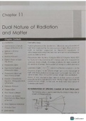 Dual Nature of Radiation and Matter 