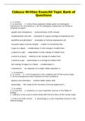 Cidesco Written Exam/All Topic Bank of Questions