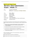 NRNP 6645 FINAL EXAM ,NRNP 6645 FINAL EXAM REVIEW / NRNP6645 FINAL EXAM ,NRNP6645 FINAL EXAM REVIEW(NEW, 2022-2023)