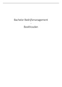 Boekhouden - Volledige samenvatting - Bachelor Bedrijfsmanagement 1ste jaar