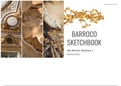 Sketchbook moda barroca