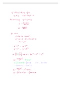 Undetermined Coefficient Notes