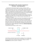 Spectrophotometry of Aspartame