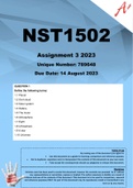 NST1502 Assignment 3 2023 (789648)