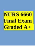 NURS 6660 FINAL EXAM