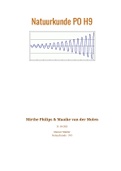 Natuurkunde PO: Trillingen (H9) (5vwo)