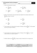 Class notes Math 151 