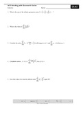 Class notes Math 151 