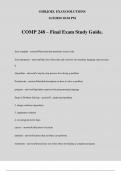 COMP 248 – Final Exam Study Guide.