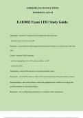 EAB3002 Exam 1 FIU Study Guide.