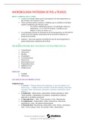 MICROBIOLOGIA PATÓGENA DE PIEL y TEJIDOS.