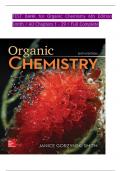 Organic Chemistry 6th Edition TEST BANK, ISBN: 9781260119107: Smith, Janice, All 29 Chapters Covered, Verified Latest Edition