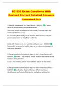 PC 832 Exam Questions With  Revised Correct Detailed Answers   Guaranteed Pass 