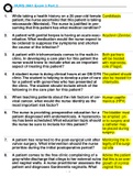 NURS 3661 Exam 3 Part 2