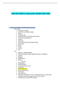 NUR 265 EXAM 2-study guide-reliable-2023-2024