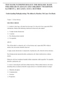 TEST BANK PATHOPHYSIOLOGY THE BIOLOGIC BASIS FOR DISEASE IN ADULTS AND CHILDREN 7TH EDITION KATHRYN L. MCCANCE, SUE E. HUETHER