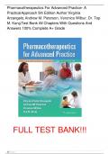 Pharmacotherapeutics For Advanced Practice- A Practica Approach 5th Edition Author:Virginia Arcangelo, Andrew M. Peterson, Veronica Wilbur, Dr. Tep M. Kang Test Bank All Chapters With Questions And Answers 100% Complete A+ Grade 