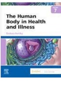 The Human Body in Health and Illness 7th Edition Test Bank by Barbara Herlihy, All Chapters ISBN ISBN-10 ‏ : ‎ 0323711251 ISBN-13 ‏ : ‎ 978-0323711258