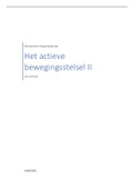 Volledige samenvatting osteologie en arthrologie ABS2