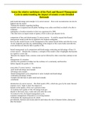 Assess the relative usefulness of the Park and Hazard Management Cycle in understanding the impact of seismic events Detailed Rationale