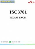 ISC3701 Exam Pack 2024