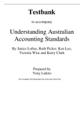 Understanding Australian Accounting Standards 1st Edition By Janice Loftus Ken Leo Ruth Picker Victoria Wise Kerry Clark (Test Bank)