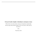 EXTENDED ESSAY (34/34) ON FILM STUDIES FOR THE IB DIPLOMA: PORTRAYAL OF MOTHER-DAUGHTER RELATIONSHIPS IN CONTEMPORARY CINEMA