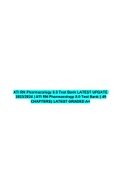 ATI RN Pharmacology 8.0 Test Bank LATEST UPDATE 2023/2024 | ATI RN Pharmacology 8.0 Test Bank { 49 CHAPTERS} LATEST GRADED A+ .