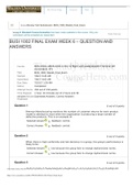 BUSI 1002 FINAL EXAM WEEK 6  QUESTION AND ANSWERS. GRADED A