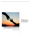 Orthopedagogiek: theorieën en modellen samenvatting colleges + boek Psychodiagnostiek en artikelen