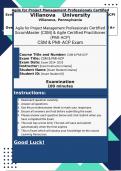 Agile for Project Management Professionals Certified ScrumMaster (CSM) & Agile Certified Practitioner (PMI-ACP) 2024 – 2025 Agile (PMI-ACP) Exam Set 4 - Team Performance and Lesson 12: Post PMP Certification Overview Study Guide | 100% Pass Guaranteed | G