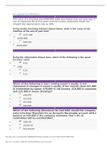 ACC 100 Final Exam Milestone Sophia course_ACC 100 Final Milestone with Answers.