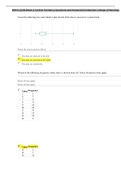 MATH 225N Week 3 Central Tendency Questions and Answers(Chamberlain College of Nursing).