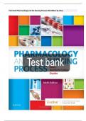 Test bank Pharmacology and the Nursing Process 9th Edition by Lilley