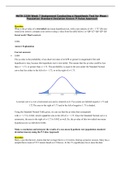 MATH 225N Week 7 Assignment Conducting a Hypothesis Test for Mean – Population Standard Deviation Known P-Value Approach