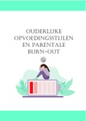 Samenvatting ouderschap H4 : parentale burn-out 