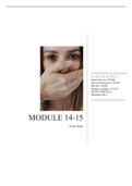 Module 14/15: Onderzoek beladen thema's 