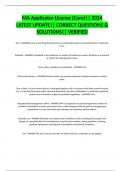 Massachusetts Core Pest License CORRECT QUESTIONS & SOLUTIONS(GRADED A)EXAM BUNDLE