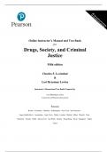 Drugs, Society and Criminal Justice 5th Edition by Charles Levinthal Test Bank, Questions and Answers (All Chapters)