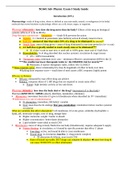 Regis NU641 Advanced Pharmacology Exam 1 Study Guide 2022-2023 