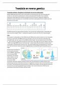 Samenvatting  Translatie en reverse genetics - Leerdoelen moleculaire biologie